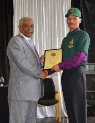 Grooms Certification 2015 Mr FE Adams